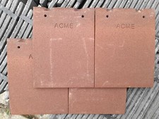 Marley Eternit New Acme Clay Eave Roof Tiles Brown Sandfaced Per 100 Tiles