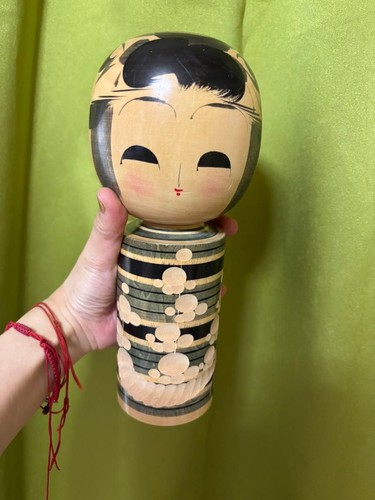 Large prosperity kokeshi doll - large,