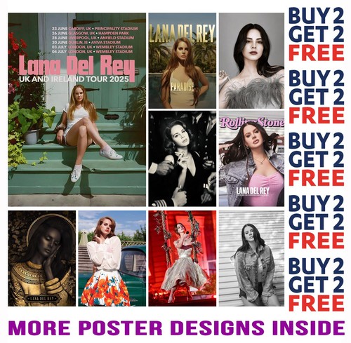 Lana del rey poster - rey, print