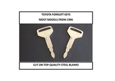 2 X TOYOTA FORKLIFT TRUCK