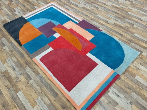 Rug hand tufted wool area - rug,