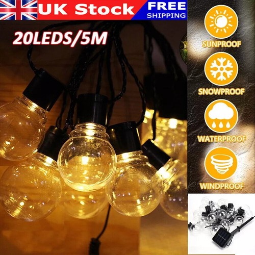 Led retro solar - 20, string