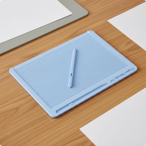 Paper creasing board - paper, rounded
