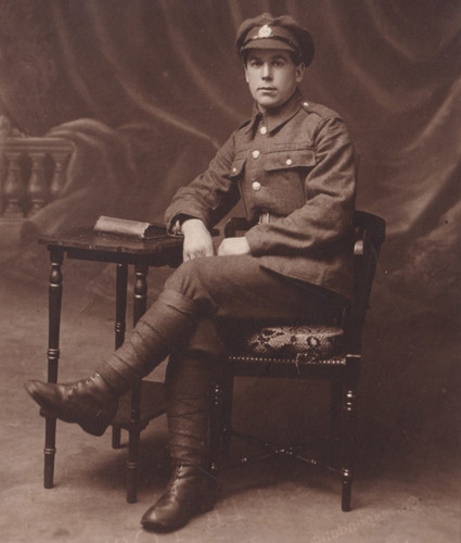 Ww1 rppc photo soldier - ww1,