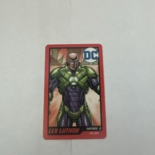 DC Comics Arcade Coin Pusher Lex Luthor Series 2 Villain Card