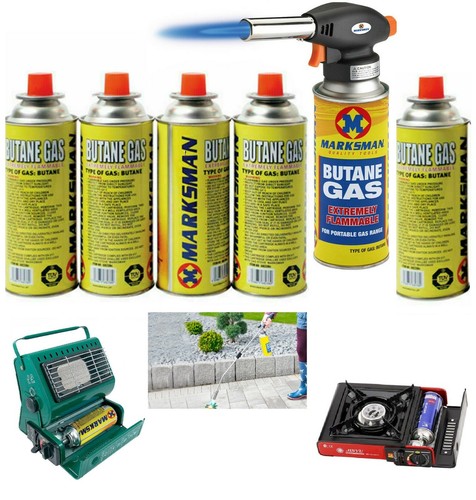 Butane gas bottles canisters - bottles,