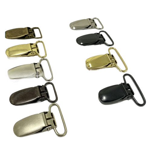 10pcs metal suspenders clips - suspenders,