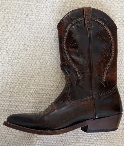Vtg loblan brown leather - vtg,