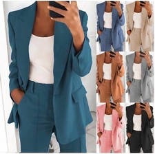 Women Blazer Suit Ladies Long