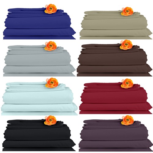 Bed sheet set piece 1800 - bed,