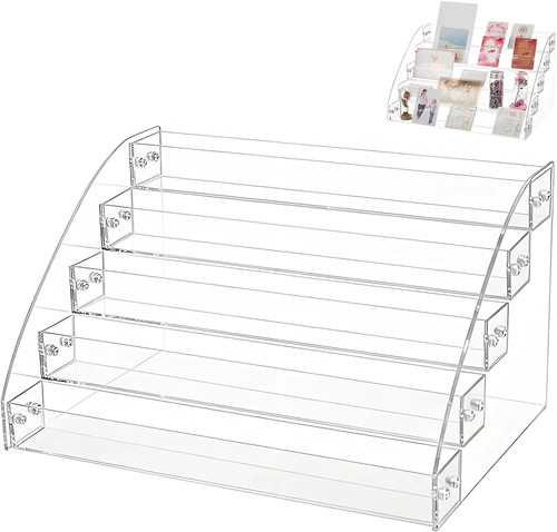 Tier acrylic greeting card - 5-tier,