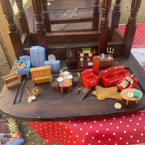 Vintage dolls house furniture - vintage,