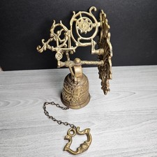 Vintage ornate brass wall - vintage,