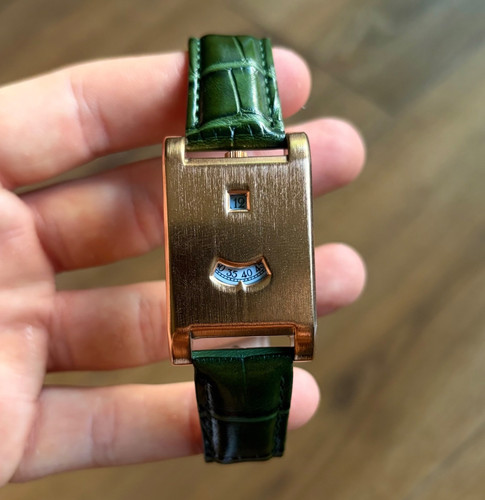 Mens gold retro tank - tank, watch
