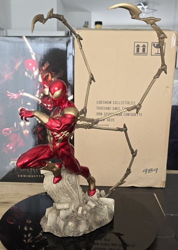 Iron spider man comiquette - iron, man,