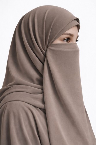 Muslim half niqab - muslim,