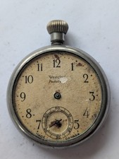 Vintage Mens Westclox Pocket