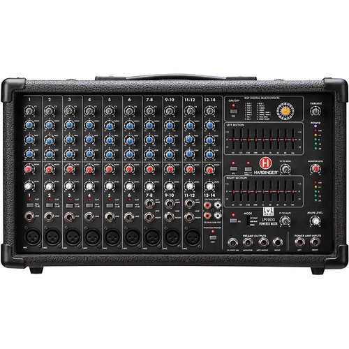 Harbinger lp9800 powered mixer - powered,