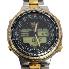 Vintage Citizen Wingman C080-088611 K Analog Digital Watch #CTQCAL18