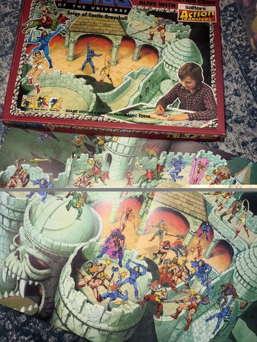 Vintage motu man letraset - vintage,