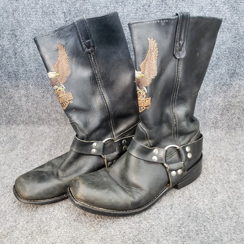 Square toe usa - square, harley-davidson