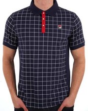 Fila Windowpane Check Polo