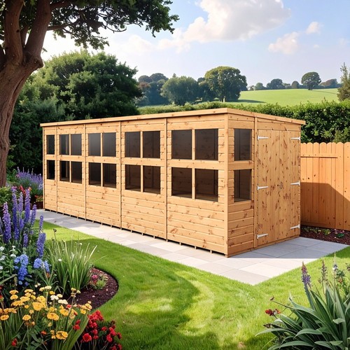 Empire pent potting shed - pent,