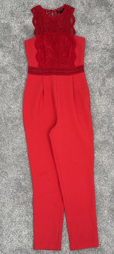 Topshop red lace - red,