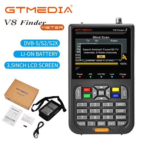 Gtmedia finder2 satellite - gtmedia, v8