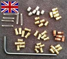 SECURITY PINS Pinning Kit for Cutaway Practice Locks -*** Inc SERRATED PINS ***