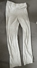 H&M grey flared leggings size