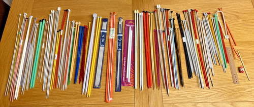 Vintage knitting needles - vintage,