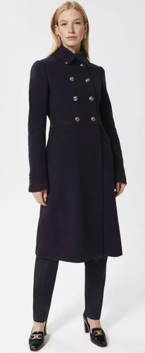 Hobbs navy blue military wool - hobbs,