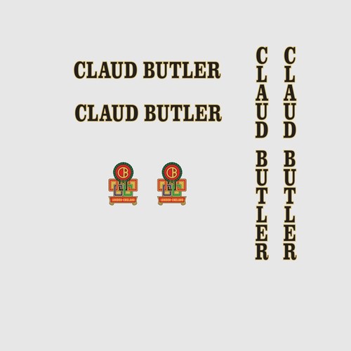 Claud butler bicycle decals - bicycle,