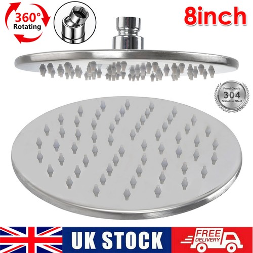 Fixed shower head round - fixed,