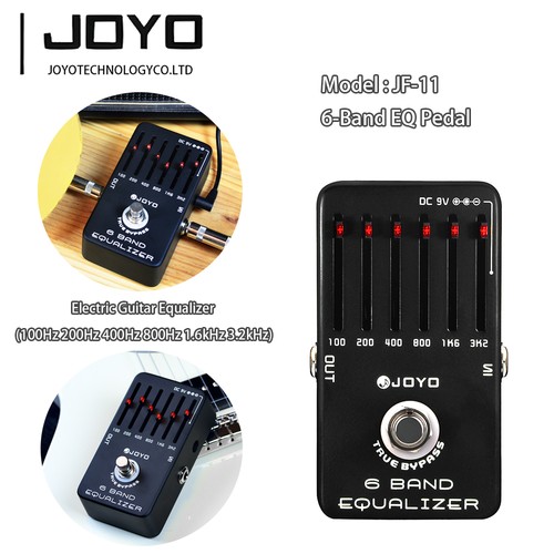 Joyo band pedal electric - joyo, 6-band