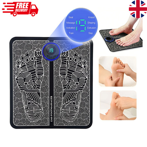 Ems foot massager mat electric - massager,