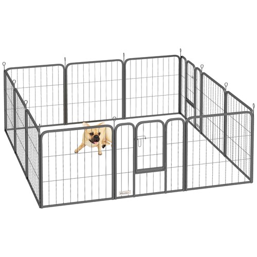 Pawhut dog pen panel - pawhut, pen,