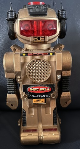 New bright toy robot magic - new,