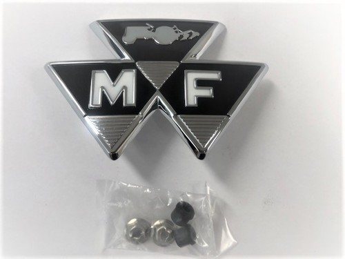 Massey ferguson bonnet badge - ferguson,