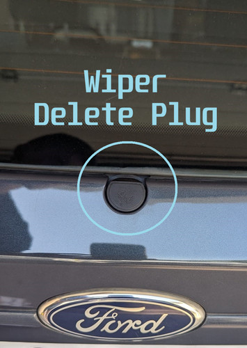 Ford fiesta mk7 ja8 rear - rear, wiper