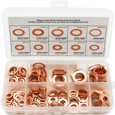 200Pcs 9 Sizes Solid Copper