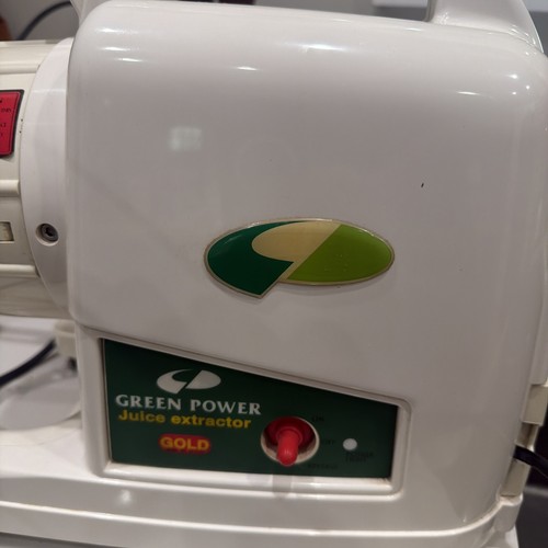 Green power juice extractor - green,