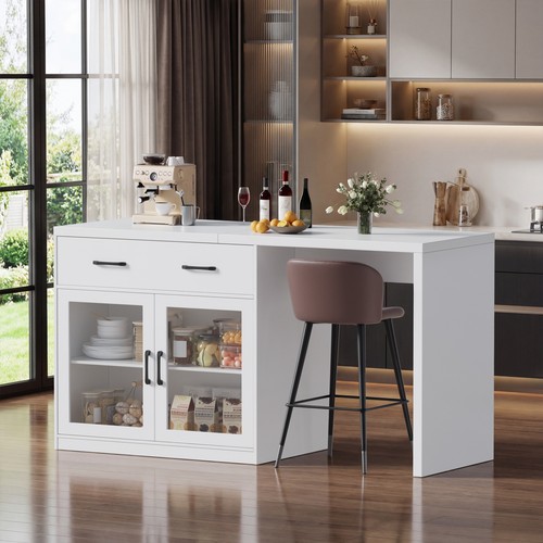 Kitchen island with - with, storage