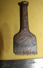 Saddlers leatherworkers Harness makers pricking iron 10  to the inch by Adams