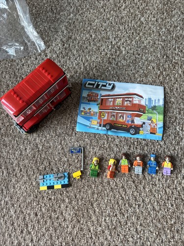 City bricks bus set - city,