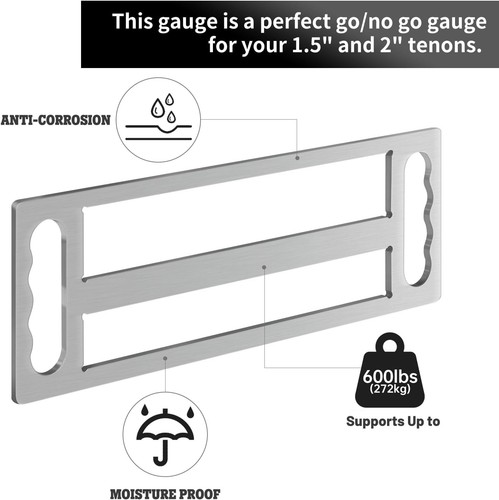 Timber framing tenon gauge - framing,