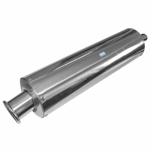 Chrom end silencer - end, for