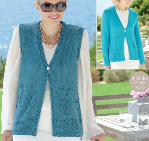Knitting pattern reprint - (343)knitting,