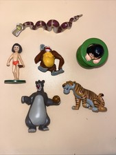 The Jungle Book Disney Figure Toy Playset Bundle Kaa Snake Baloo Louie Mowgli